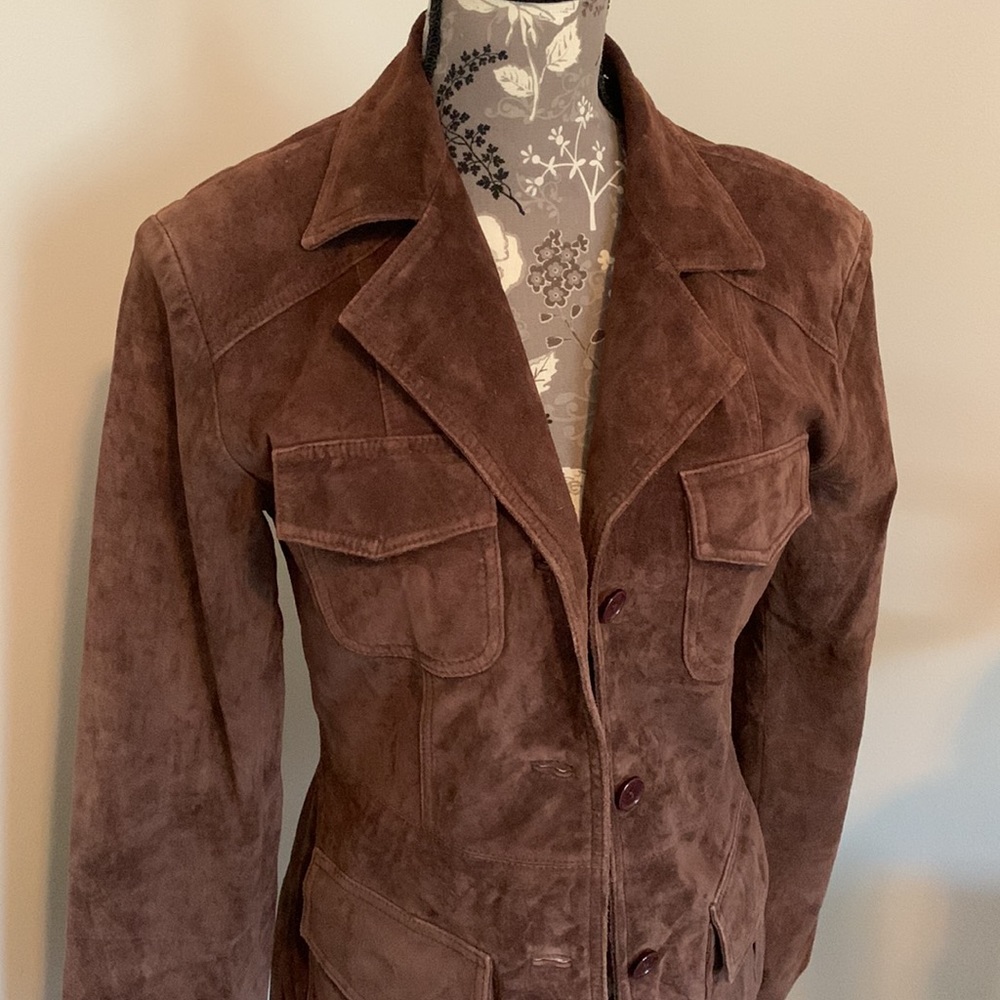 Brown Suede Jacket
